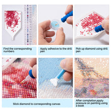 Load image into Gallery viewer, FlosJadenCraft Premium Diamond Painting Art - Eiffel Tower - 16 inch by 24 inch