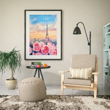 Load image into Gallery viewer, FlosJadenCraft Premium Diamond Painting Art - Eiffel Tower - 14 inch by 20 inch
